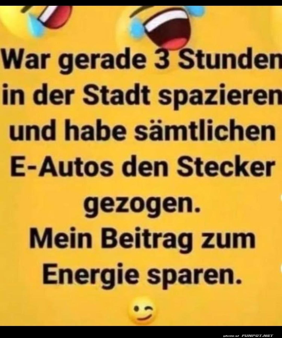 Beitrag zum Energie sparen