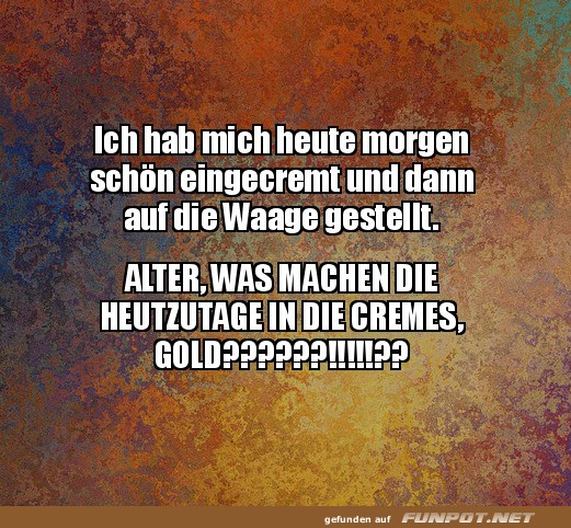 Diese Cremes heutzutage