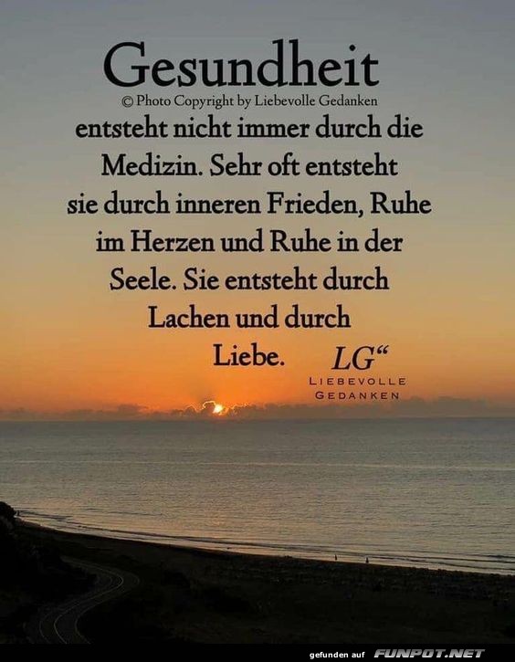 Gesundheit entsteht nicht immer durch die Medizin