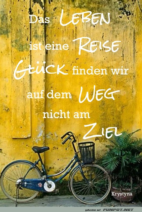 Das Leben ist eine Reise