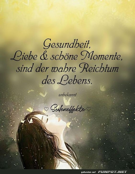 Gesundheit Liebe und Reichtum