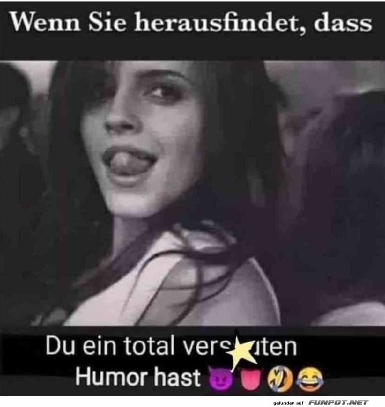 Sie mag das