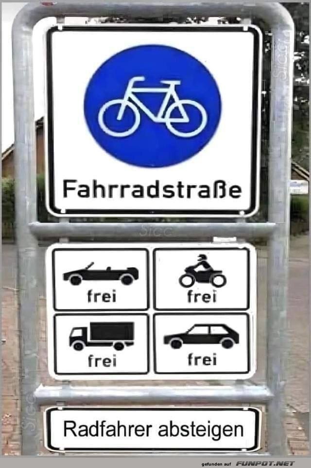 Fahrradstrae, aha