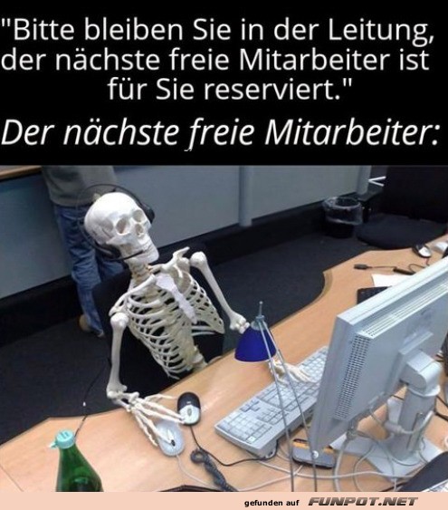 der nchste freie Mitarbeiter