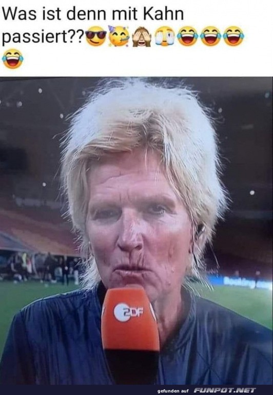 Der Kahn hat sich verndert