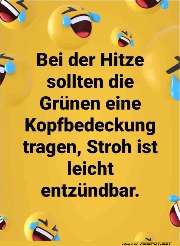 Bei der Hitze