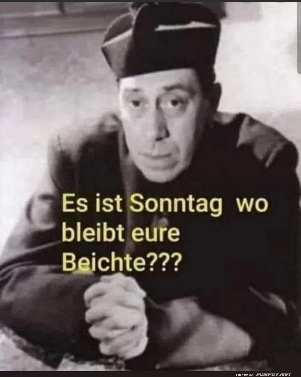 Es ist Sonntag