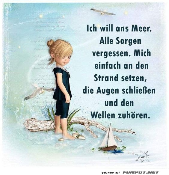 Ich will ans Meer