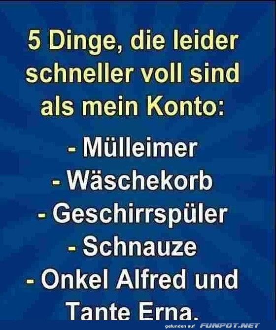 5 Dinge