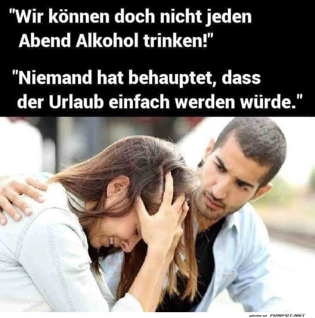 Es ist nicht leicht