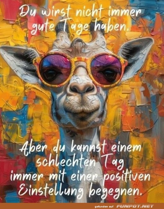 Positive Einstellung