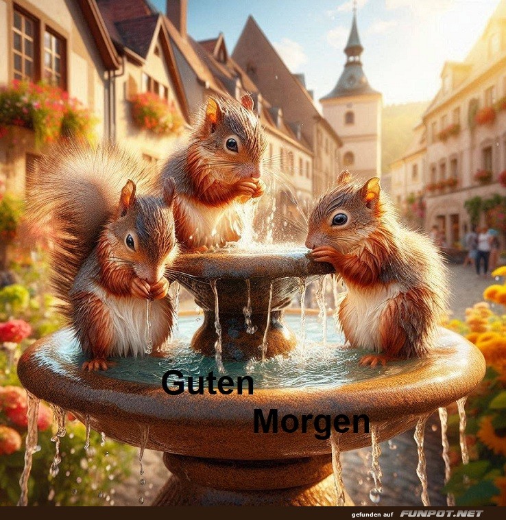 Guten Morgen.......