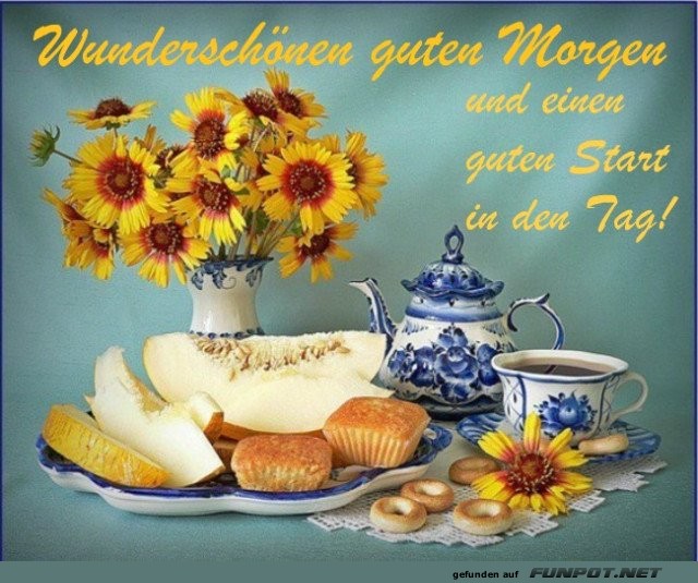 Wunderschnen Guten Morgen