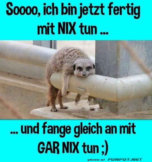 Gar nix tun Gar nix tun