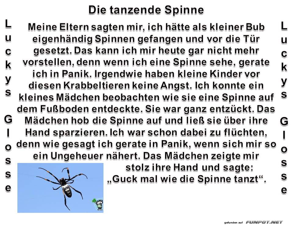 Die tanzende Spinne