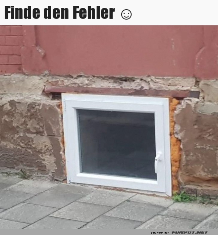 Finde den Fehler