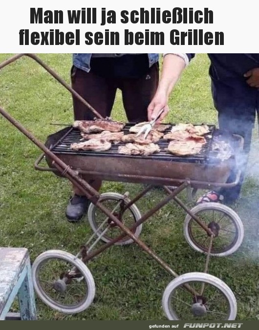 Flexibler Grill