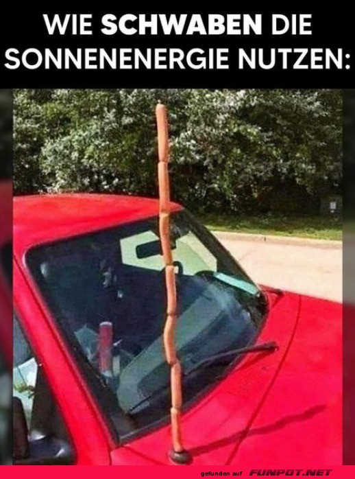 Sonnenenergie nutzen