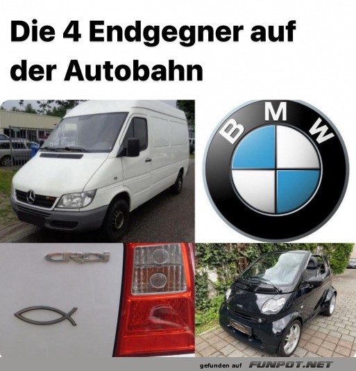 Autobahn-Endgegner