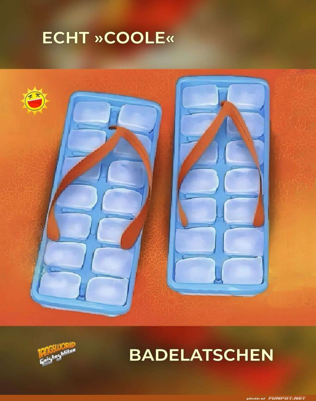 Coole Badelatschen