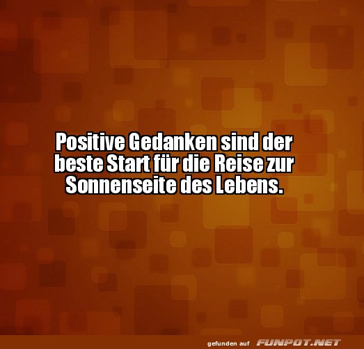 Positive Gedanken