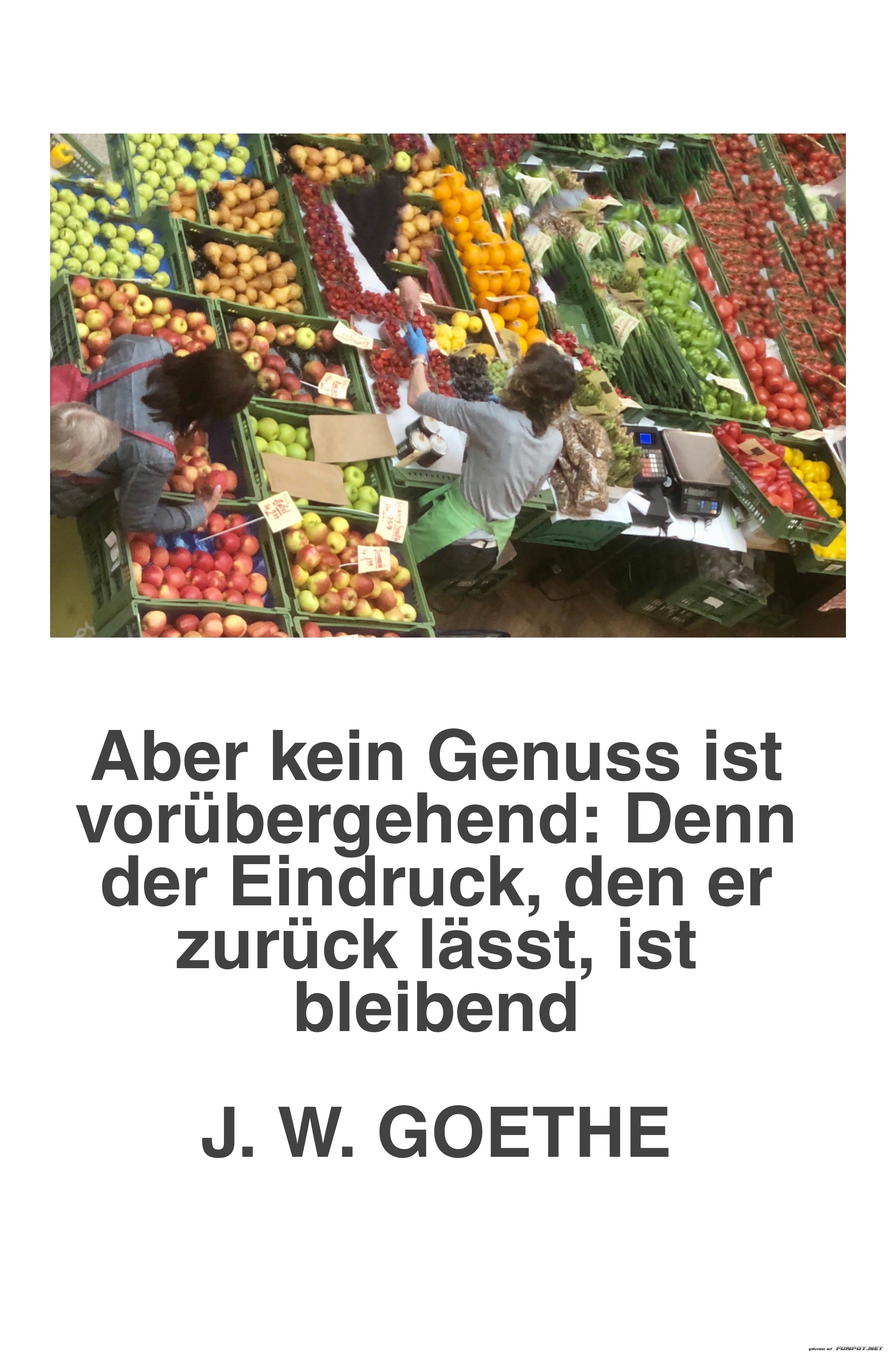 Aber kein Genuss