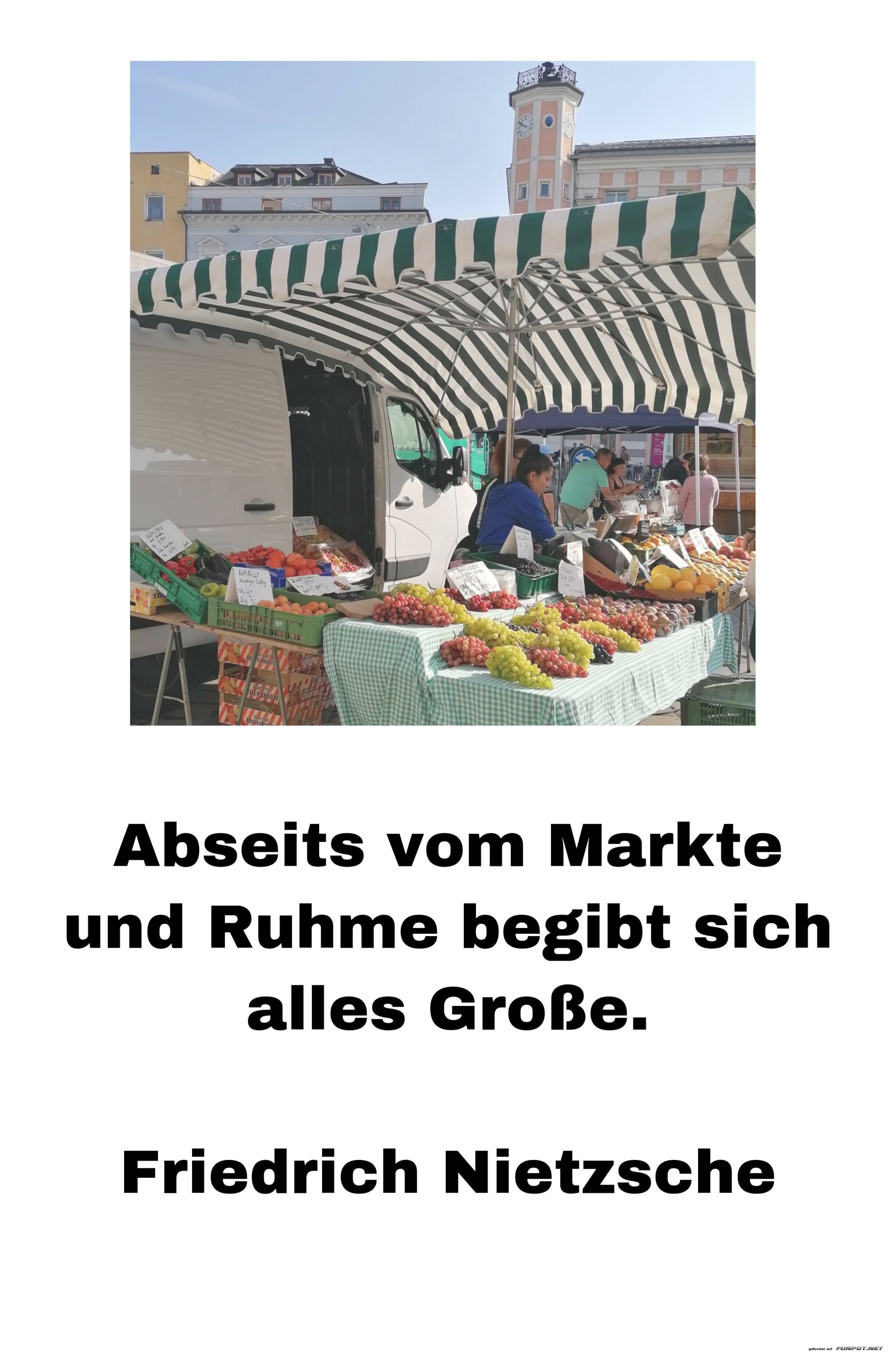 Abseits vom Markte