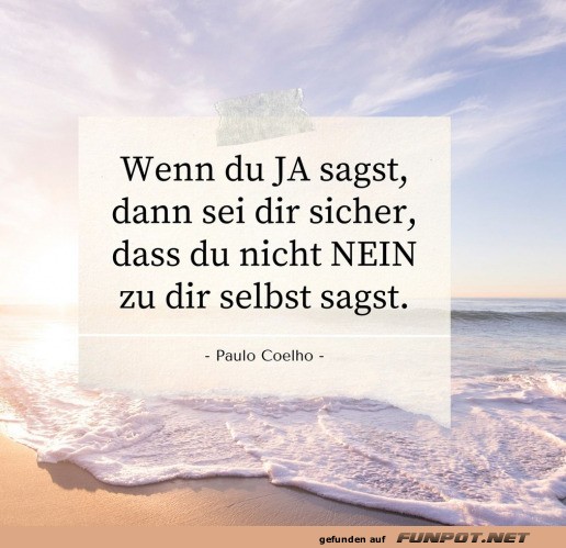 Wenn du ja sagst