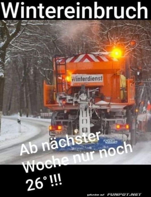 Wintereinbruch Wintereinbruch