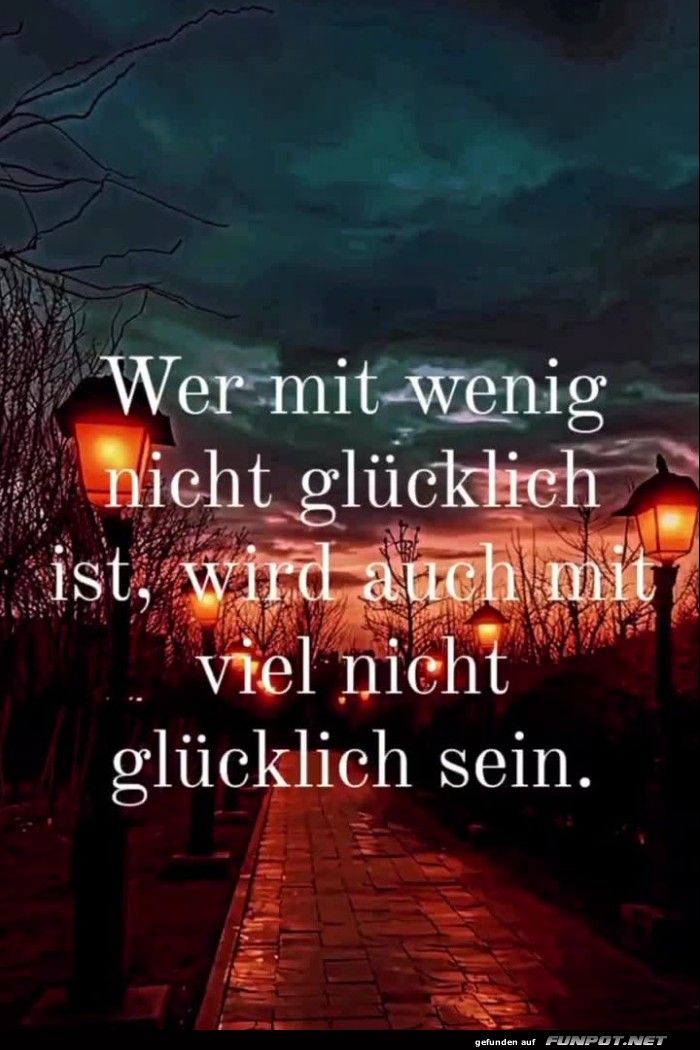 Glcklich sein