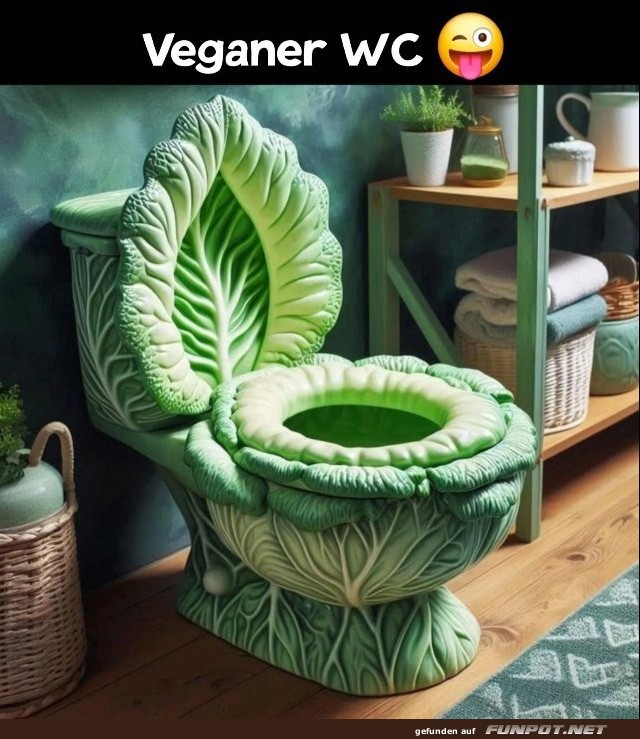 Veganer WC