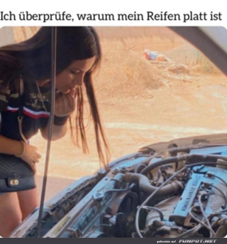 Wenn mein Reifen platt ist Wenn mein Reifen platt ist