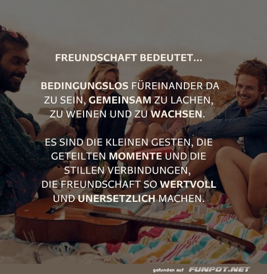 Freundschaft Freundschaft