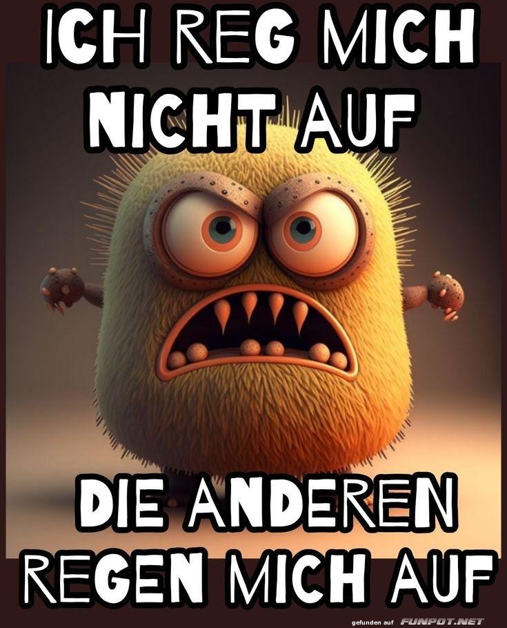 Ich reg mich nicht auf