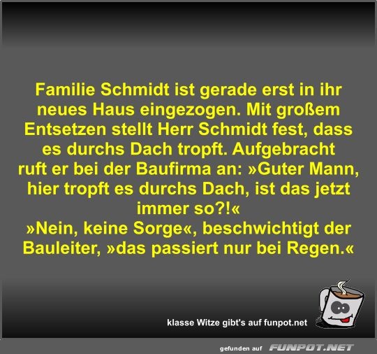 Familie Schmidt ist gerade erst in ihr neues Haus eingezogen Familie Schmidt ist gerade erst in ihr neues Haus eingezogen