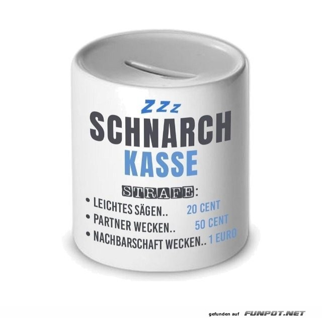 Schnarch Kasse