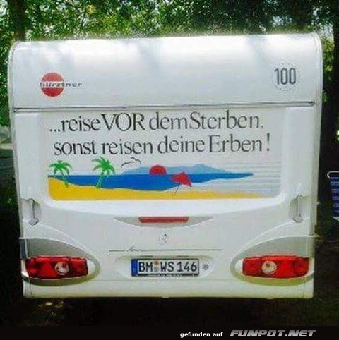 Reise vor dem Sterben