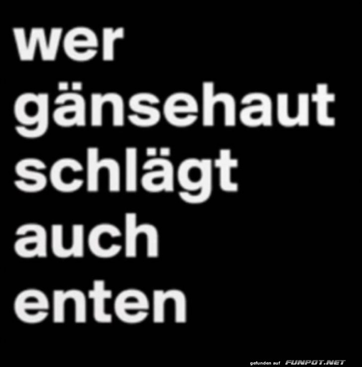 So ist es