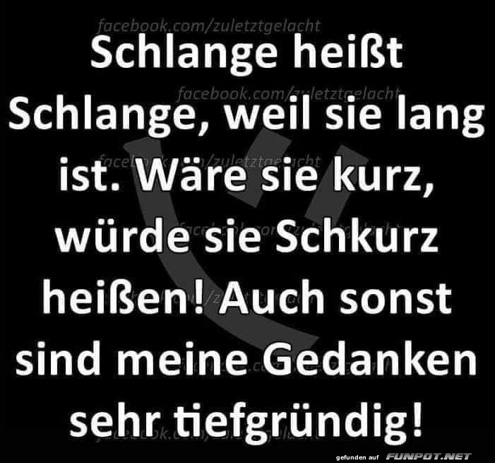 Tiefgrndige Gedanken