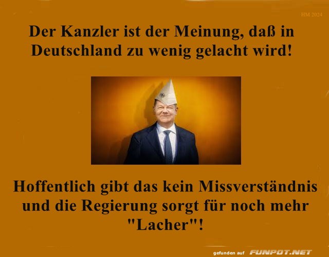 Wir sollen mehr lachen!