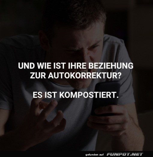 Die Autokorrektur