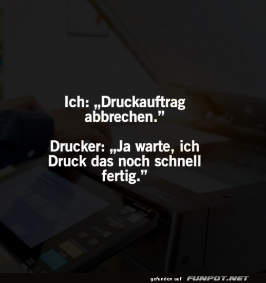 Typisch Drucker