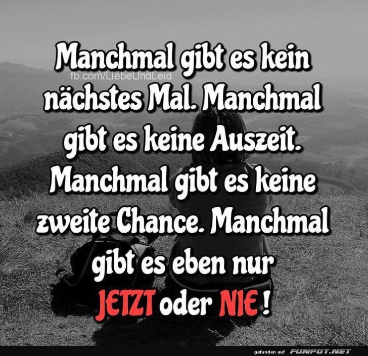 Manchmal