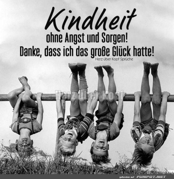 Kindheit ohne Angst und Sorgen