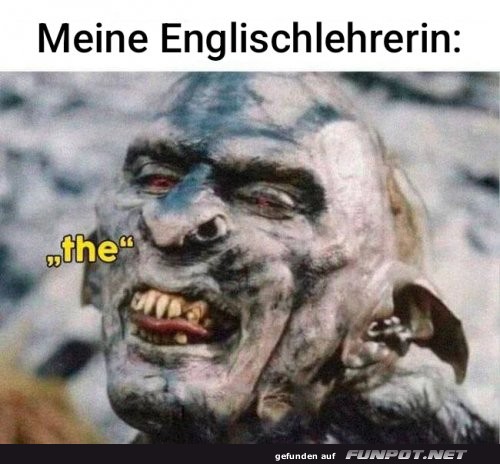 Die Englischlehrerin