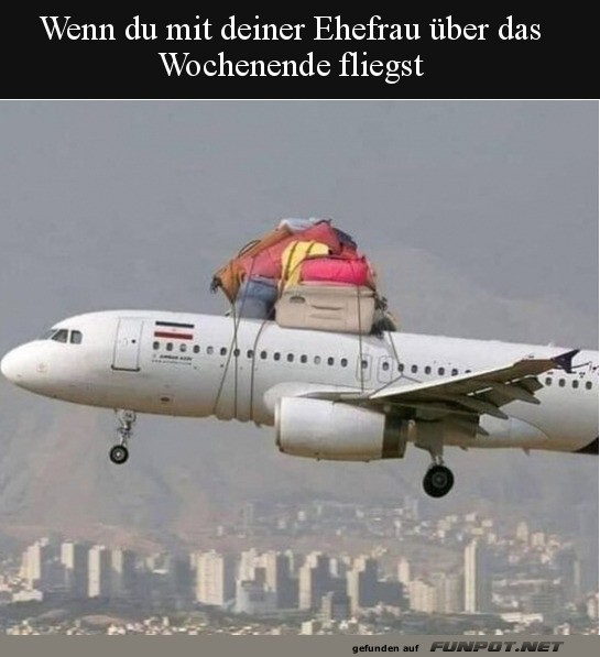 Mal eben wegfliegen