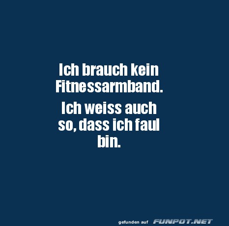 Ich bin faul