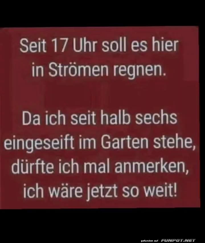 Seit 17 Uhr