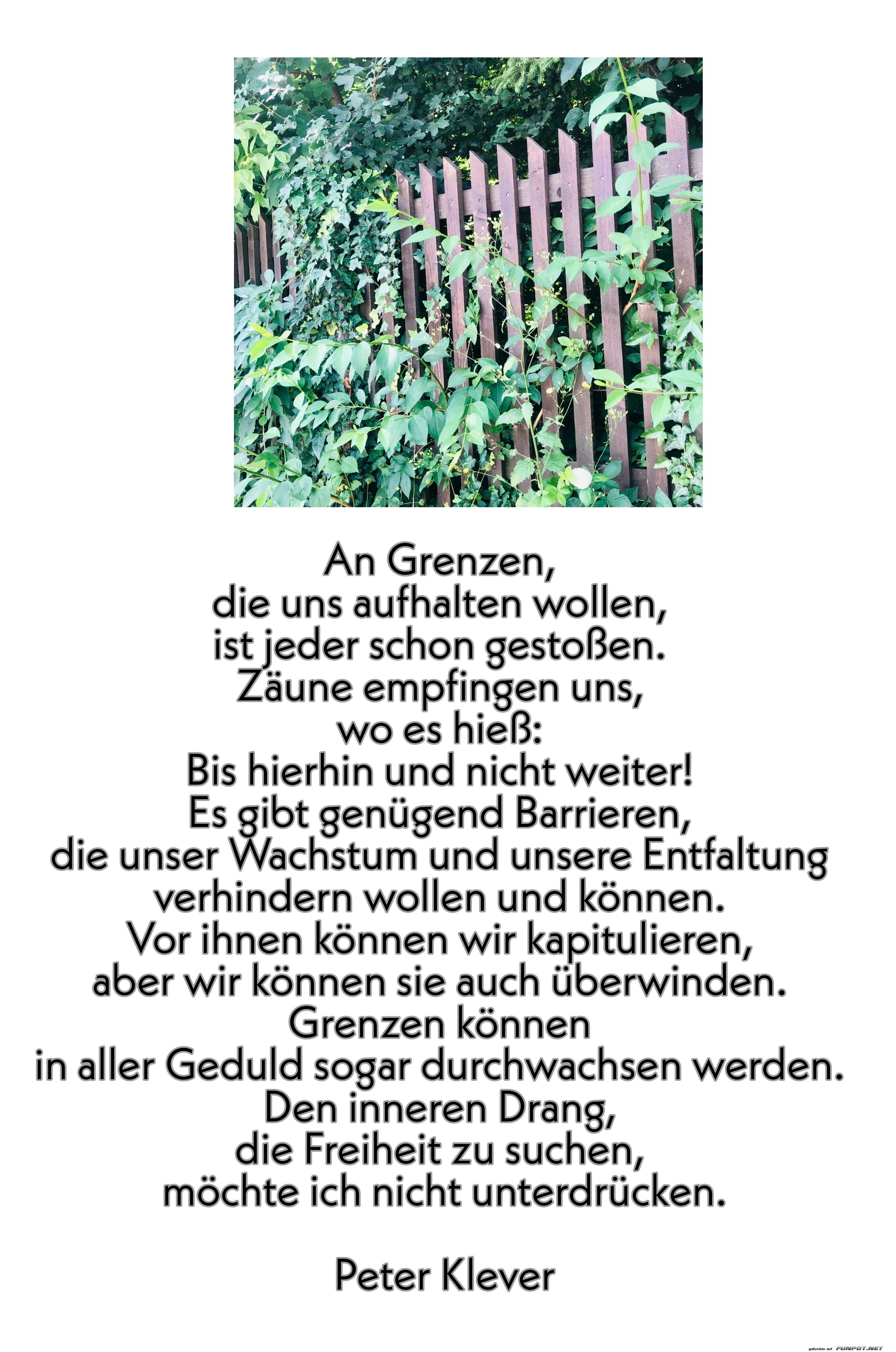 An Grenzen, die uns aufhalten