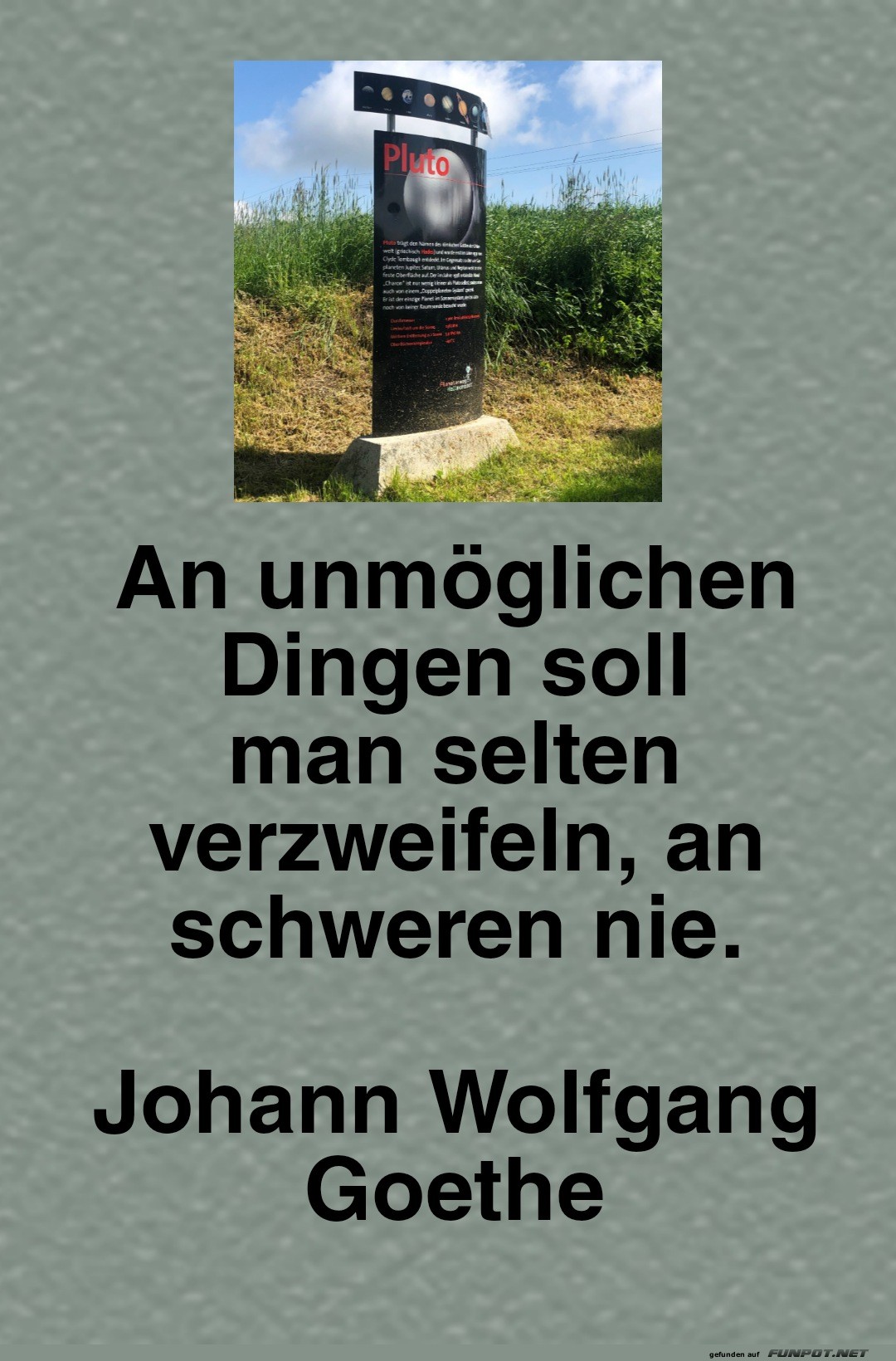 An unmglichen Dingen